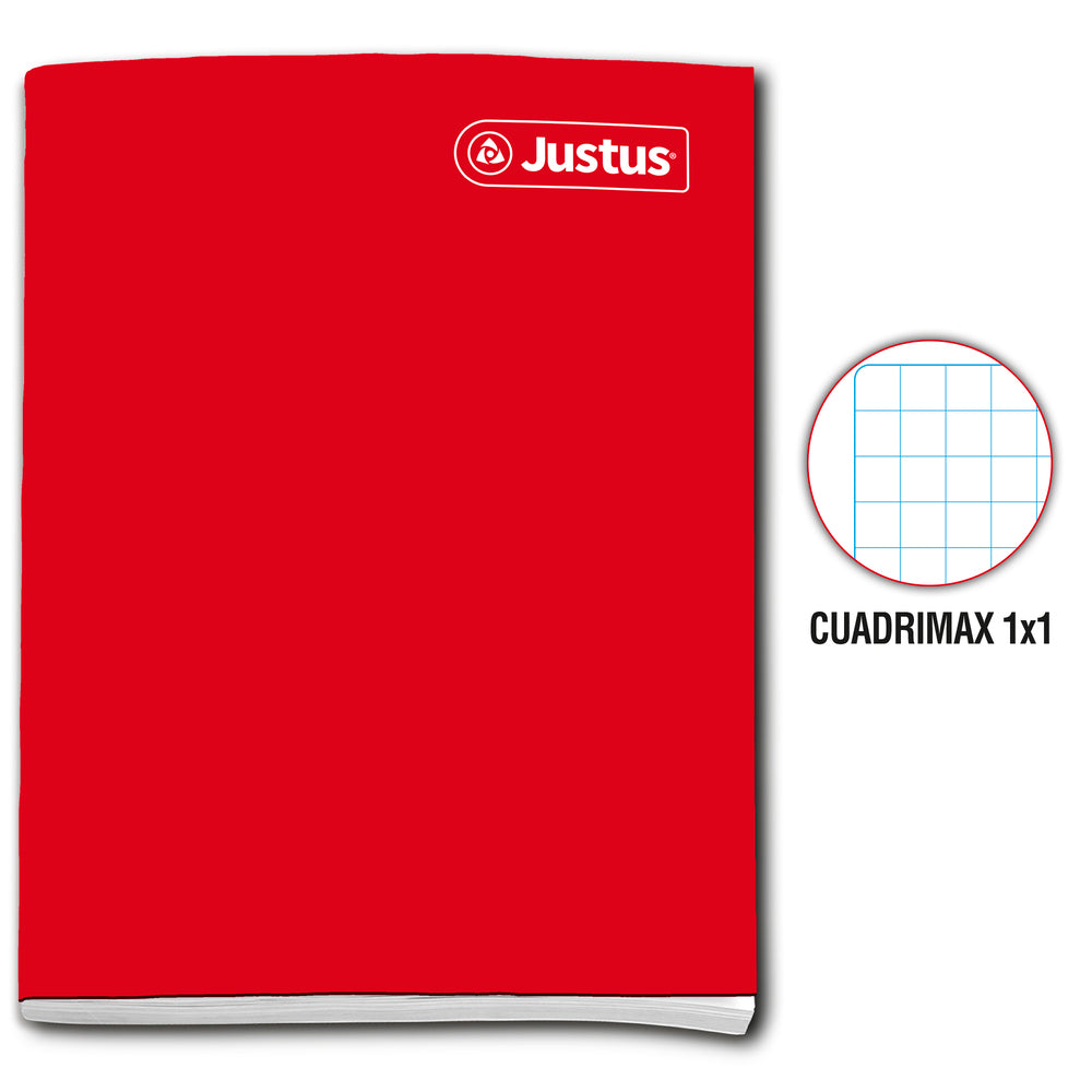 Cuaderno cuadrimax 1x1 84 hojas colores surtidos Justus
