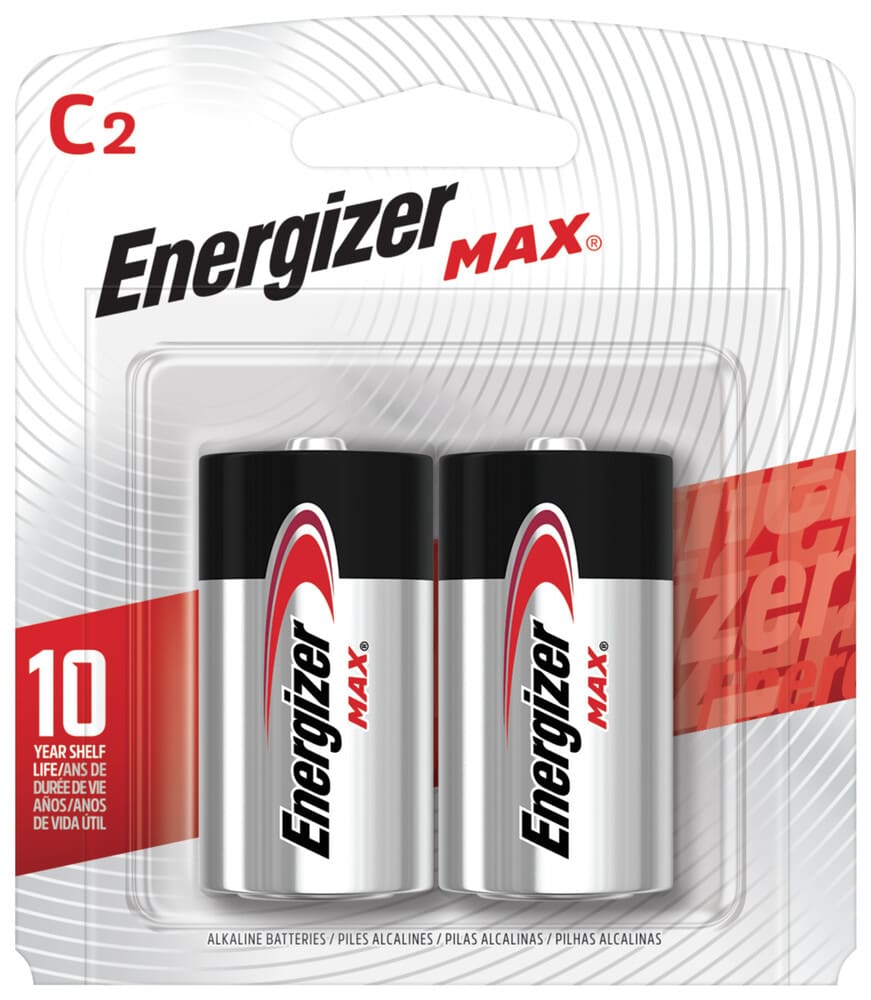 Pilas Tipo C x 2 und Energizer