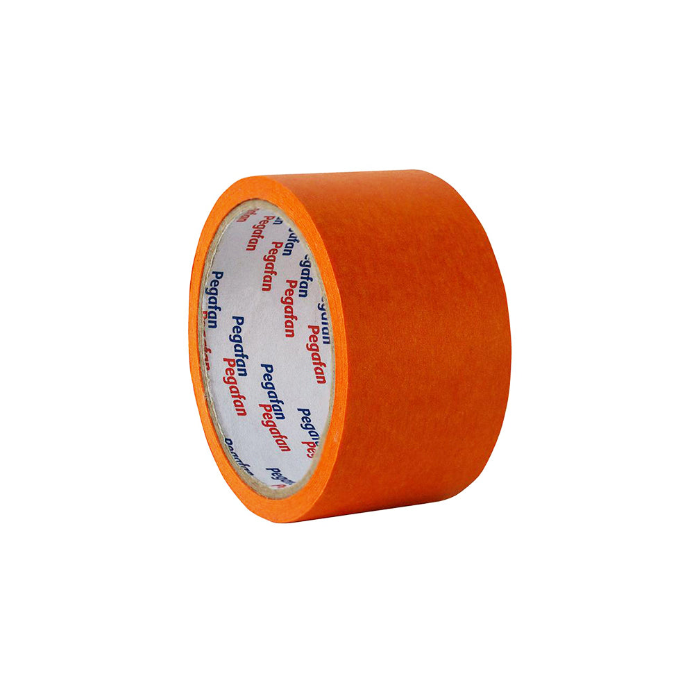 Cinta maskingtape naranja 2 pulgadas x 20 yardas Pegafan