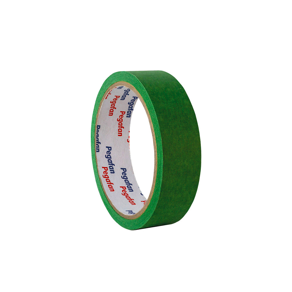 Cinta maskingtape verde 1 pulgada x 20 yardas Pegafan