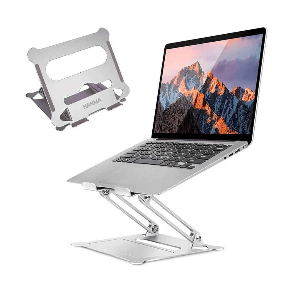 Base plegable de aluminio para laptop Hanma