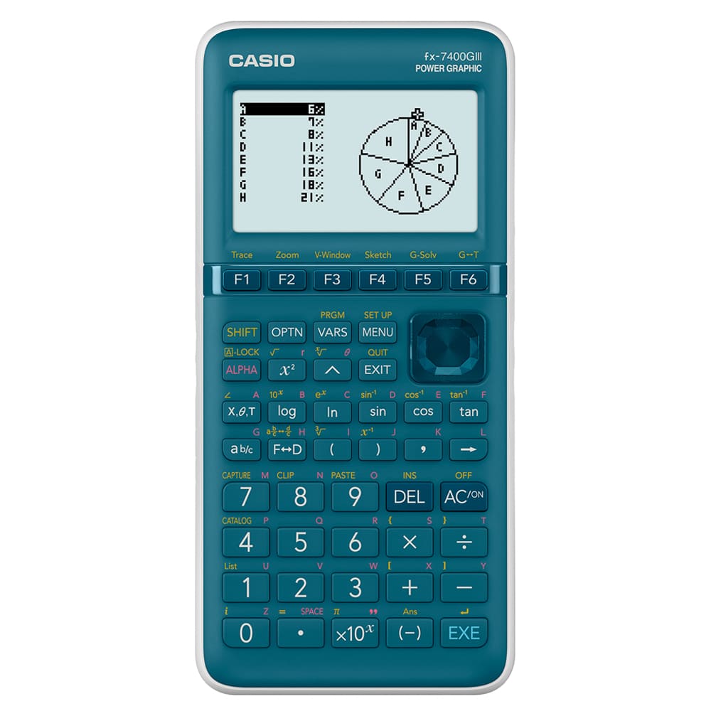 Calculadora científica FX 7400GIII azul Casio