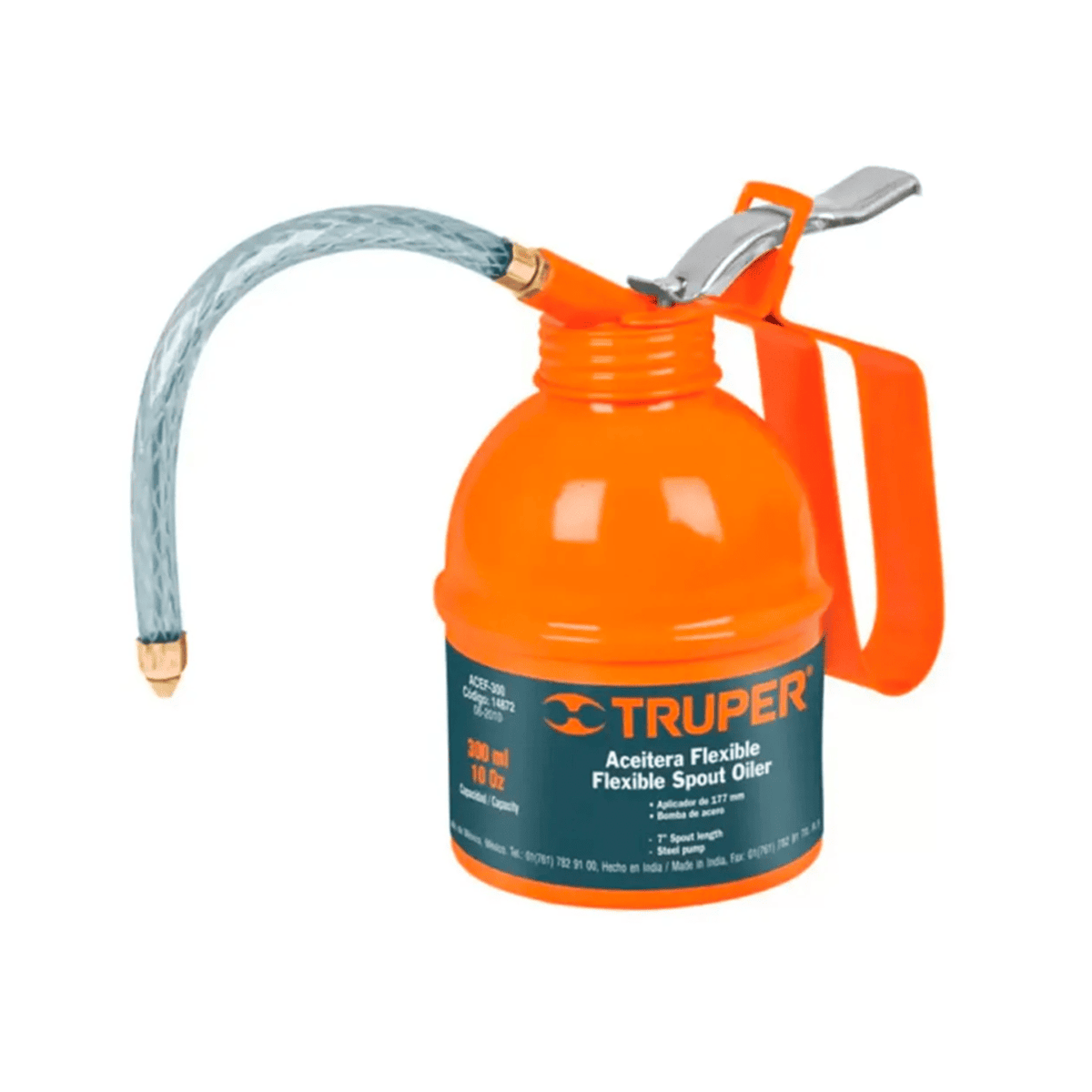Aceitera con aplicador 180ml Truper 14870