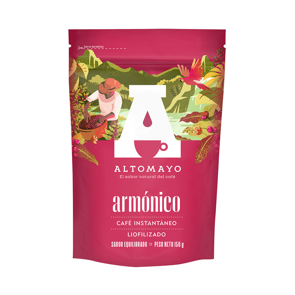 Café instantáneo armónico doypack 150 gr Altomayo