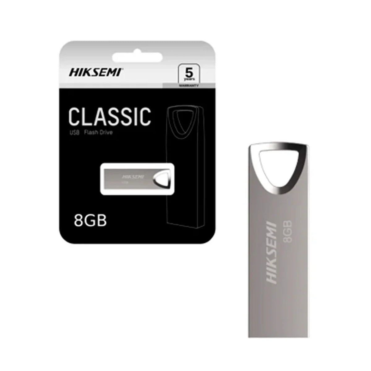 Memoria USB Metal Hiksemi 8GB 2.0 HS-USB-M200