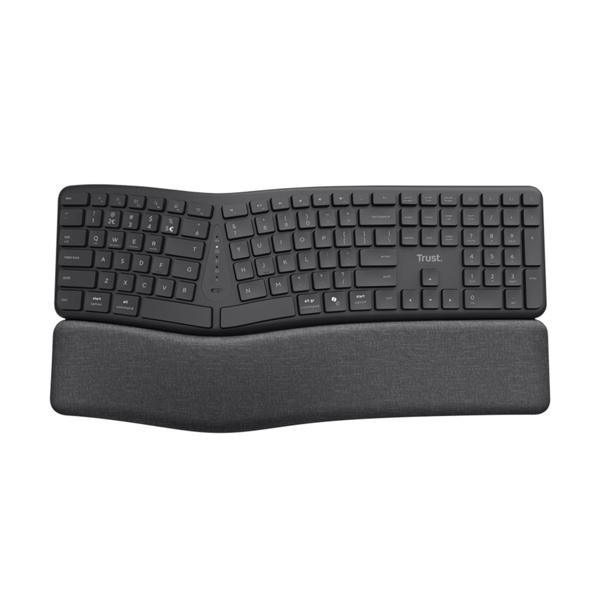 Teclado inalámbrico ergonómico Trust
