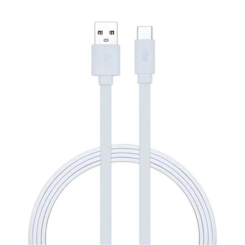 Cable USB-A A USB-C 1.20 Metros Blanco I2GO