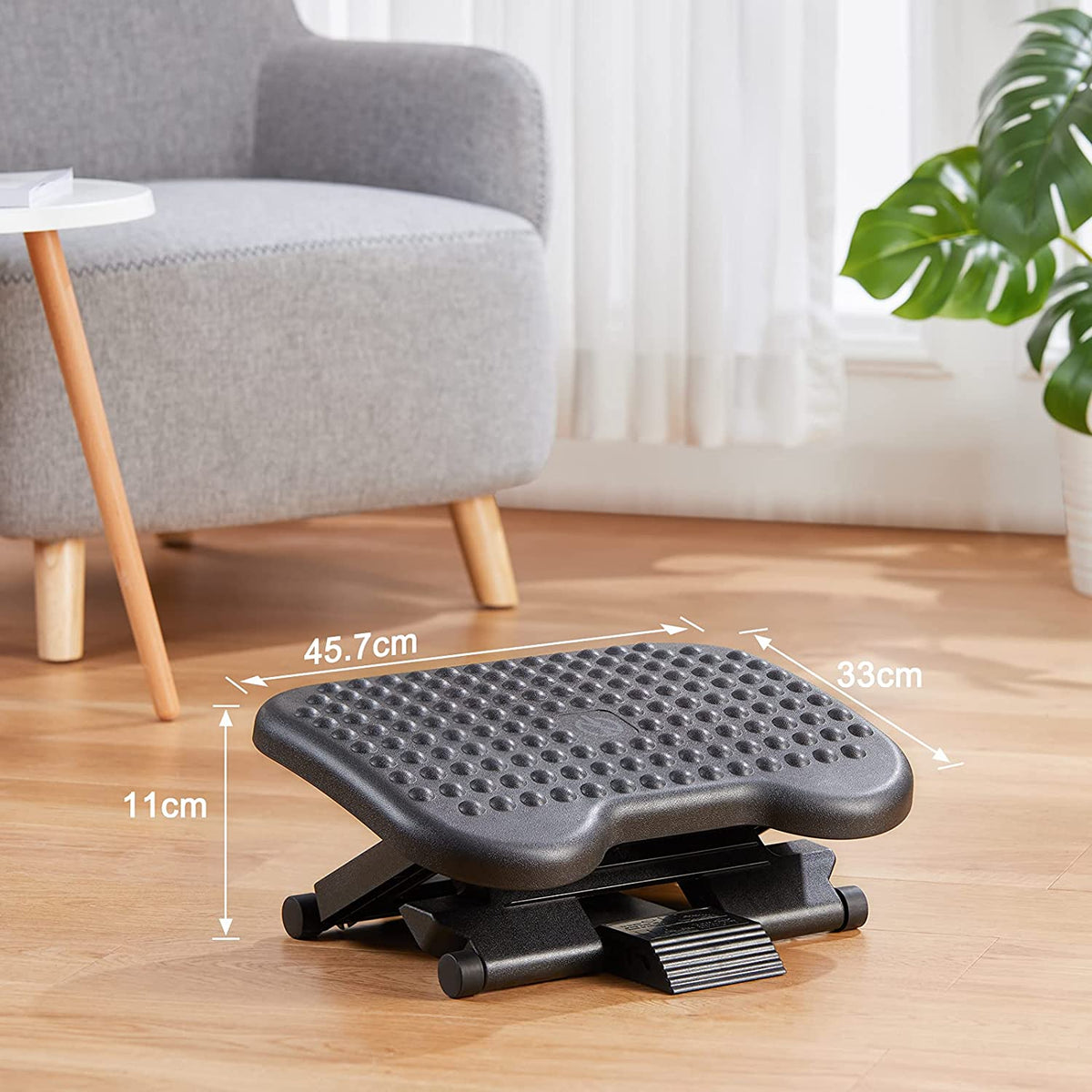 Reposapies ajustable 11 x 33 x 45 cm Hanma