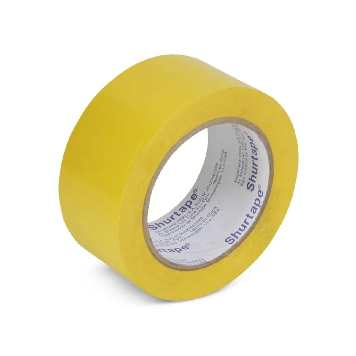 Cinta de señalización 2" x 36 yardas amarillo Shurtape VP-405