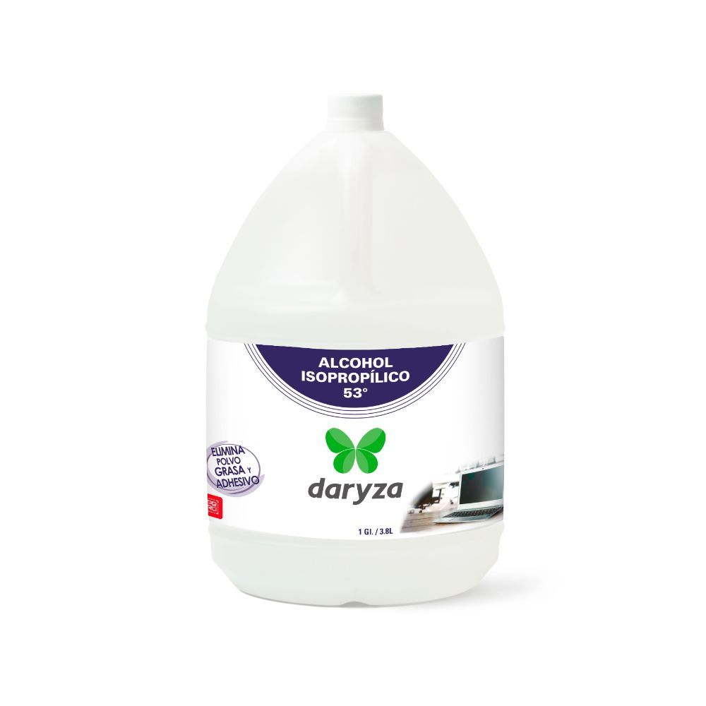 Alcohol isopropilico 53% galón x 3.8 lt Daryza