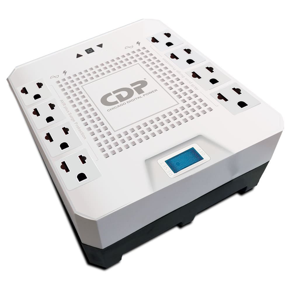 Estabilizador 1800VA/1000W 8 salidas