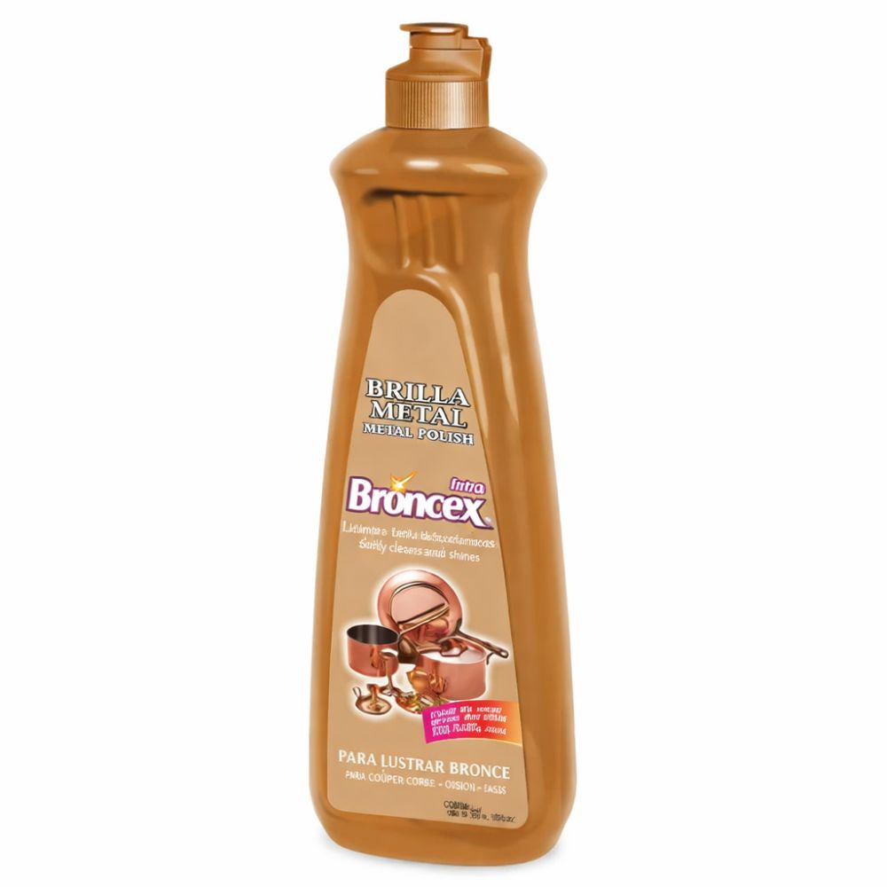 Limpia metal liquido frasco 280 ml Broncex