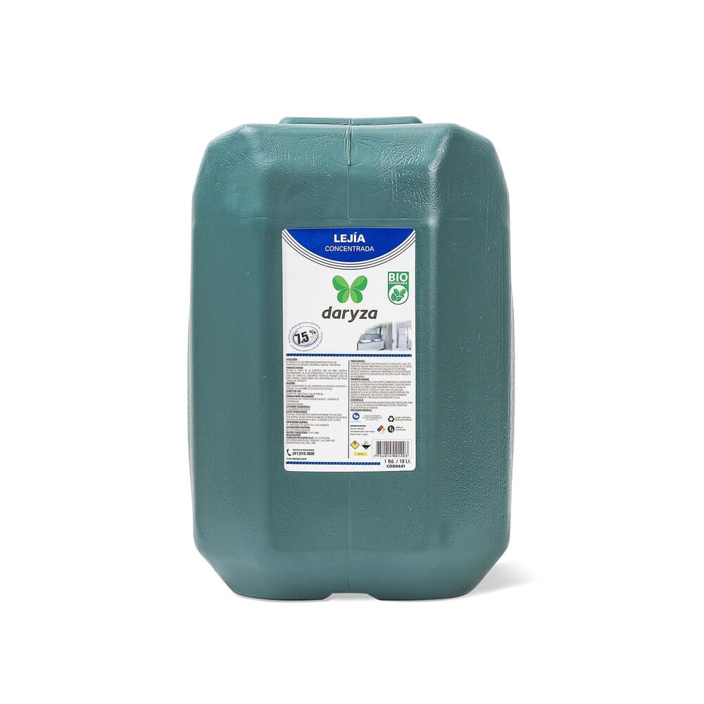 Lejia concentrada 7.5% bidón 19 lt daryza