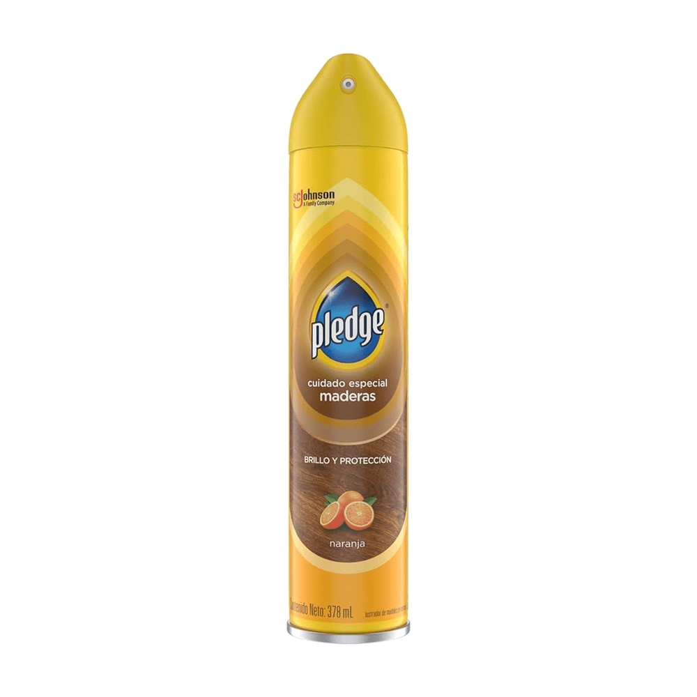 Lustra muebles naranja aerosol 378 ml Pledge