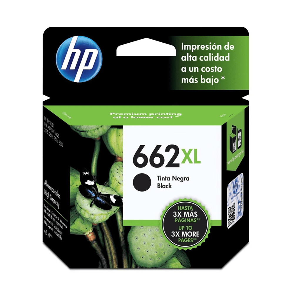 Tinta CZ105AL 662XL HP