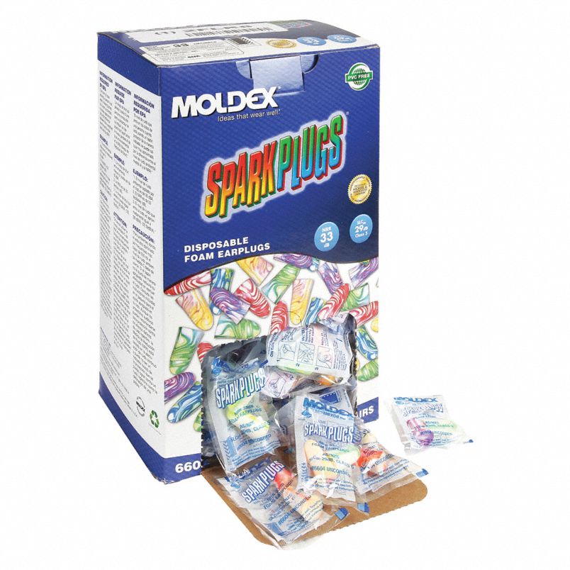 Tapones para oídos desechables - 200 pares