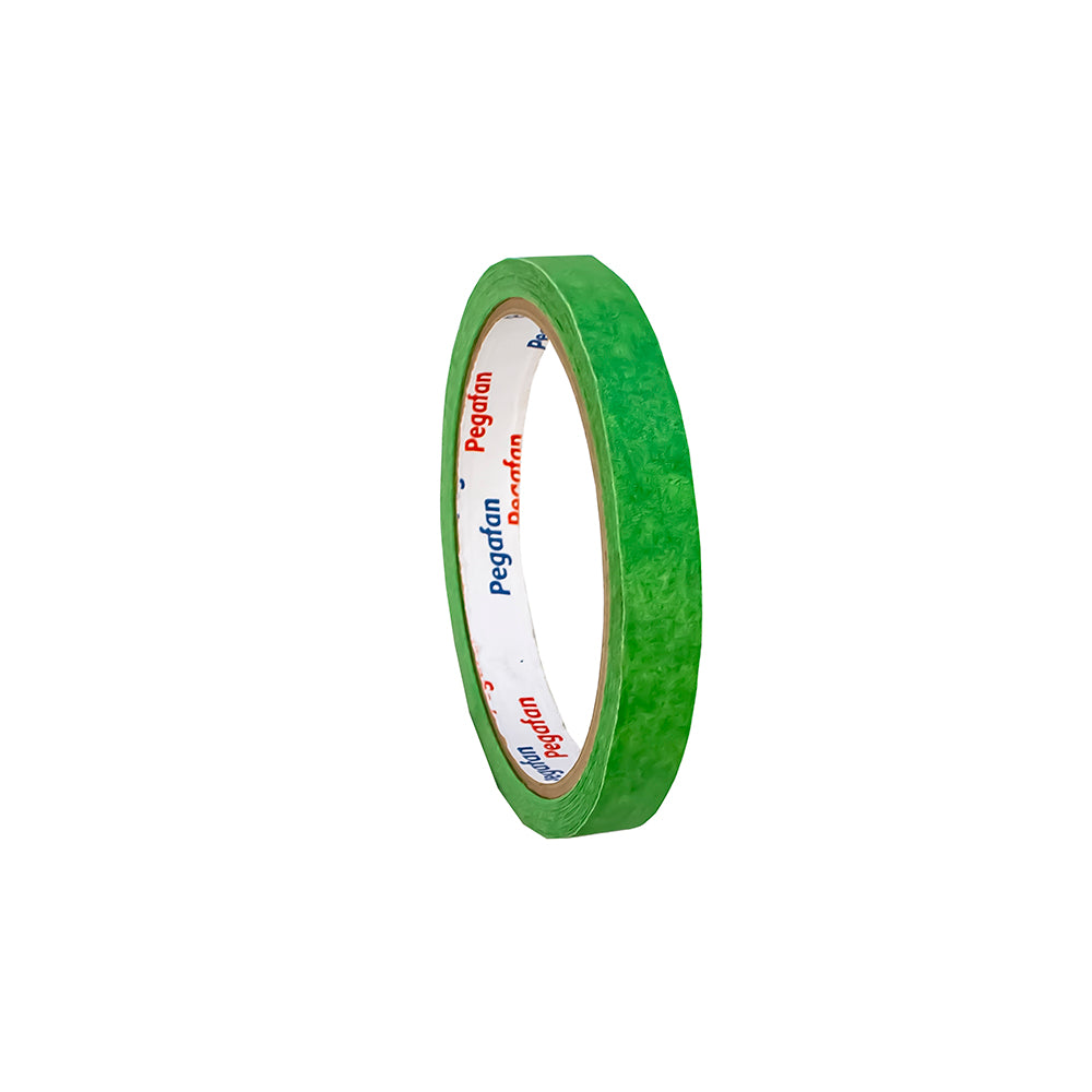 Cinta masking tape 1/2 x 20 yd verde Pegafan
