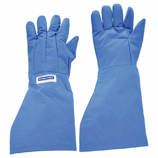 Guante criogénico azul talla L national safety appa