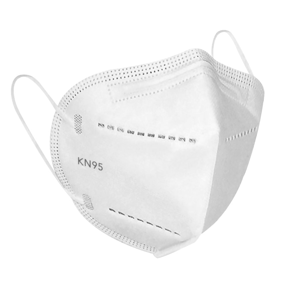 Mascarilla KN95 earloop blanco paquete 15 und R&G