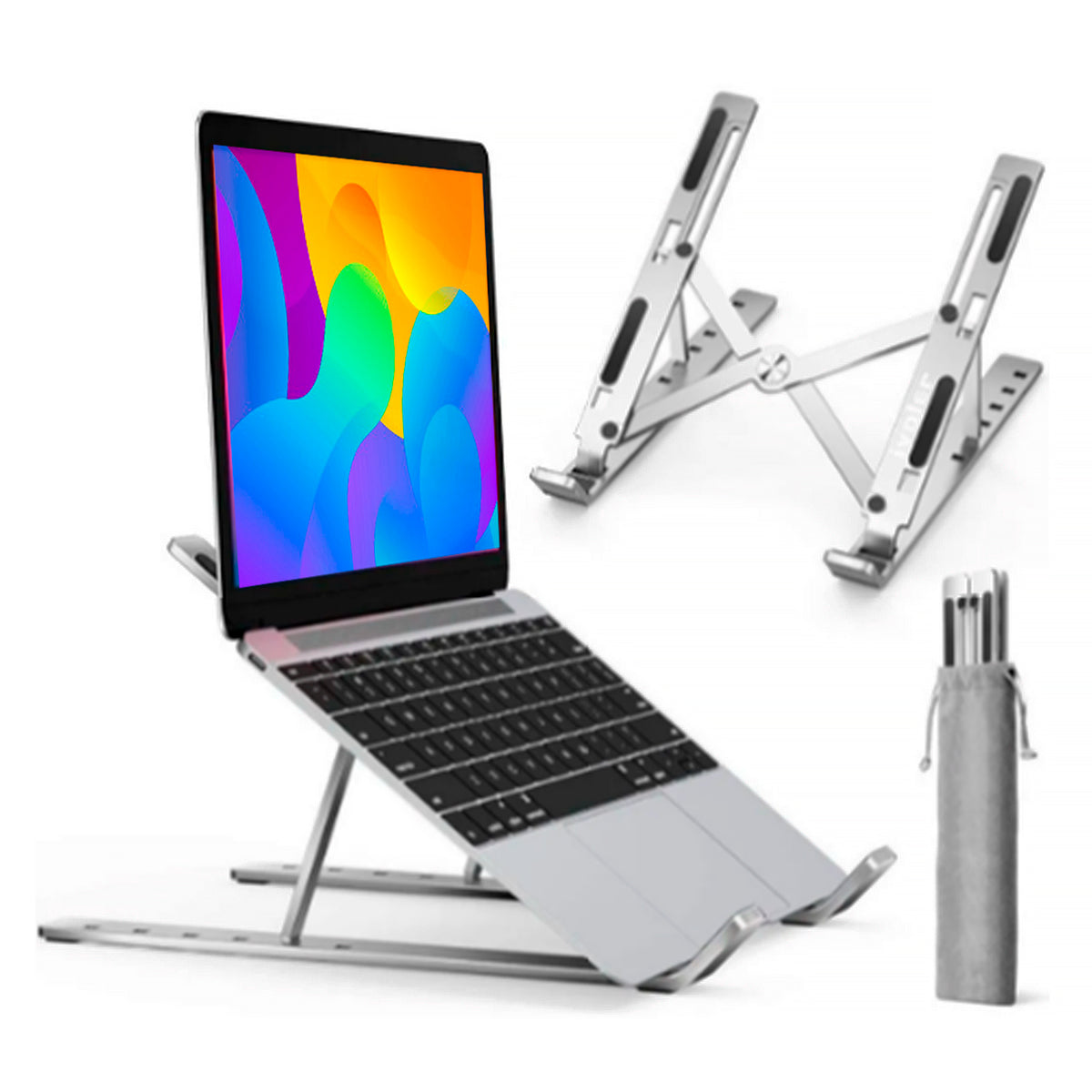 Soporte de aluminio para latptop graduable
