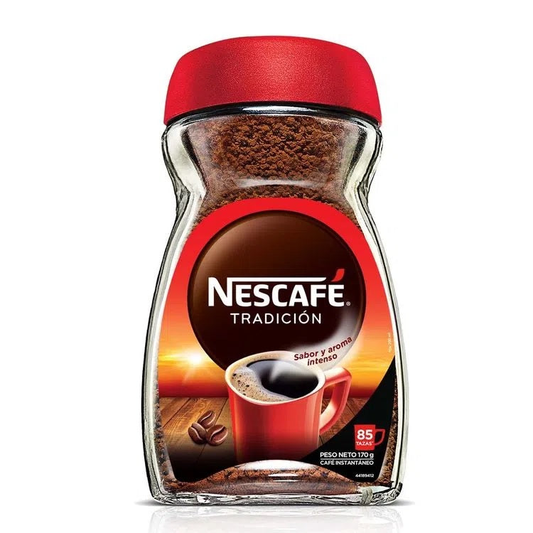 Café tradición 170 gr vidrio Nescafé