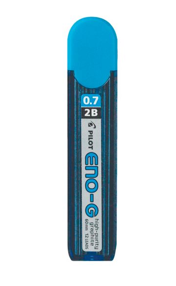 Minas eno 2b 0.7mm estuche x 12 unidades pilot