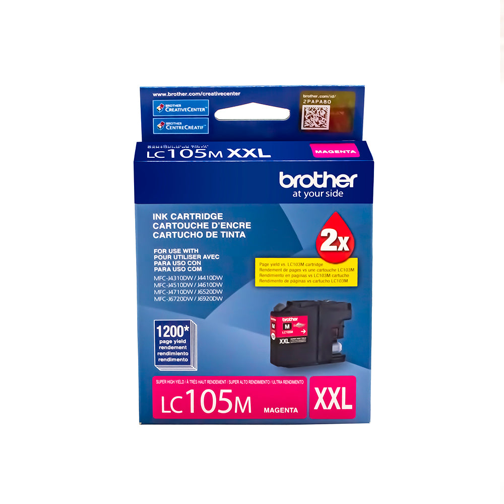 TINTA LC 105M MAGENTA MFC J4510DW BROTHER