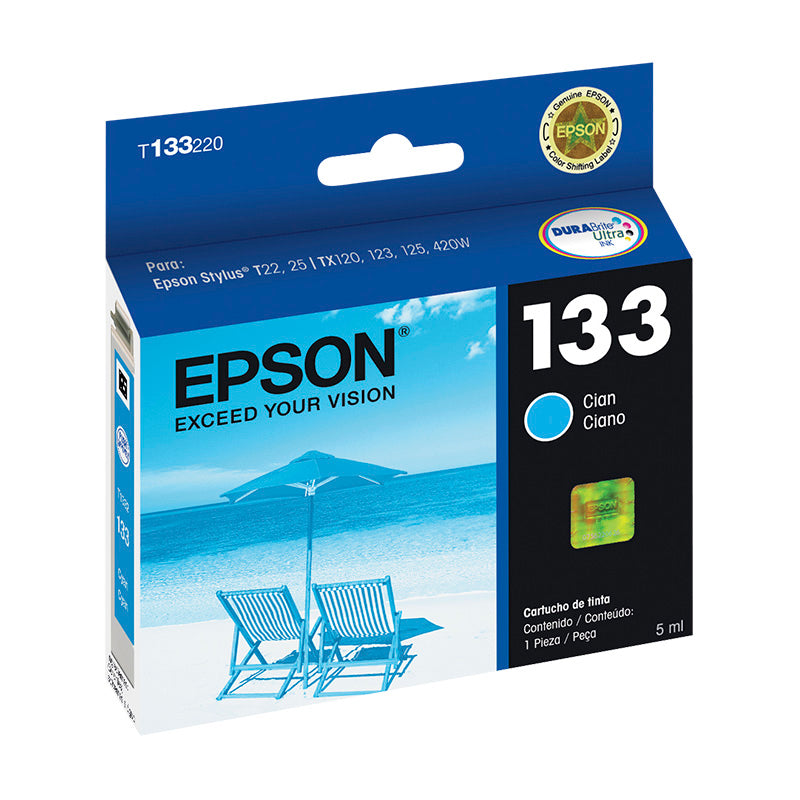 TINTA T133220 AL T25/TX125/TX420W CYAN Epson
