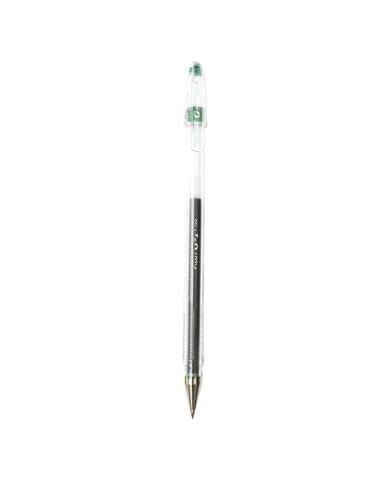 Lapicero tinta gel verde g 1 0.5 mm Pilot