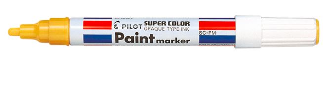 Marcador permanente amarillo sc-pm Pilot