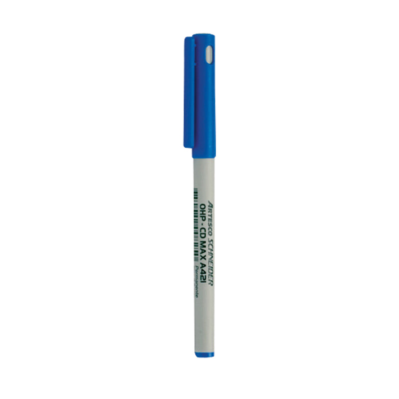 Plumón permanente cd max ohp 421 0.7mm azul Artesco