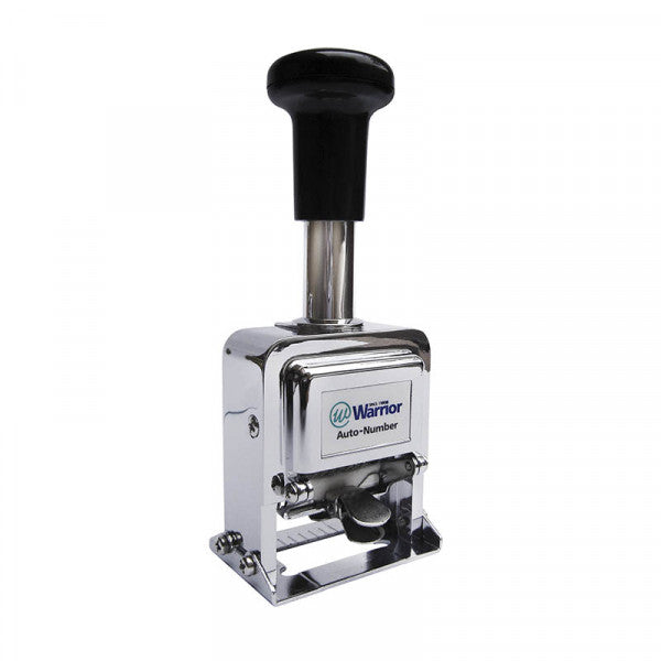 Numeradora automático 6 digitos 7 movimientos warrior