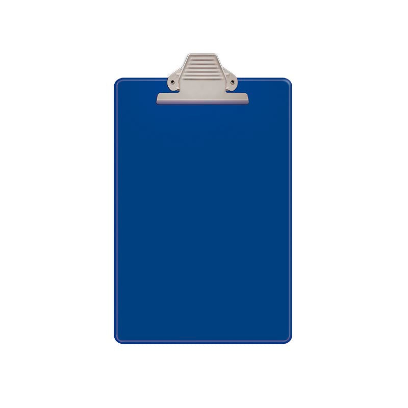 Tablero plástico oficio azul artesco