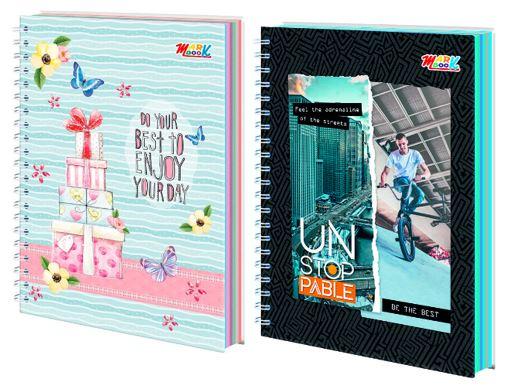 Cuaderno doble ring cuadriculado A4x160 hojas Mark Book