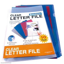 File ordenador A4 en l colores x 10 un beautone