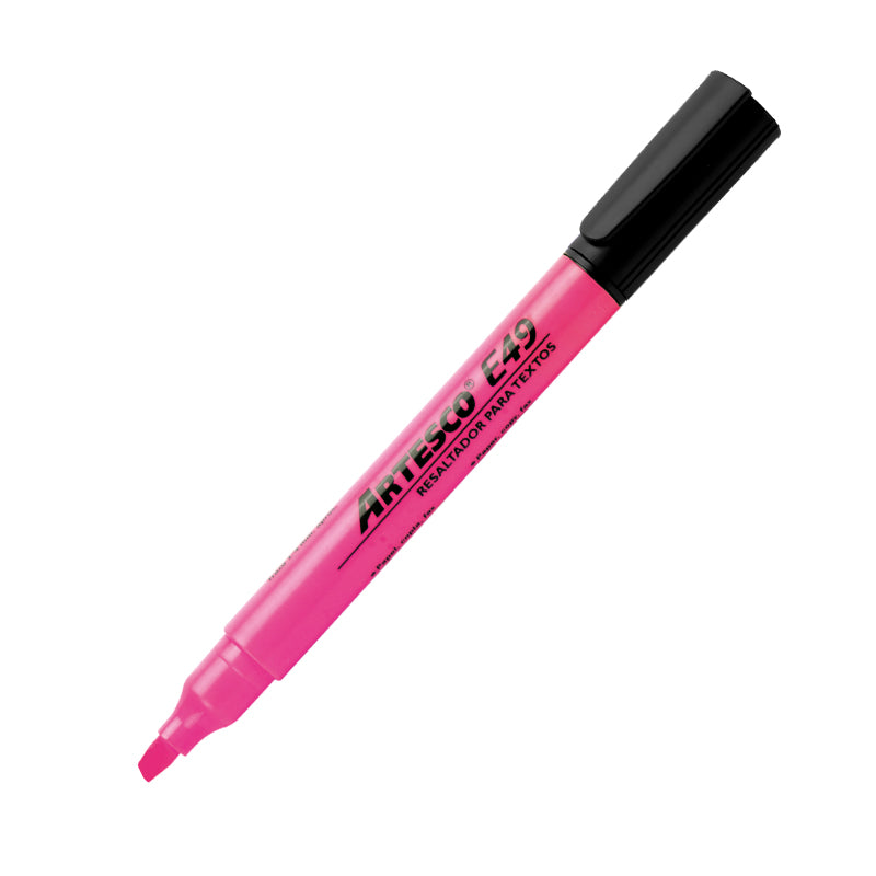 Resaltador e 49 rosado artesco