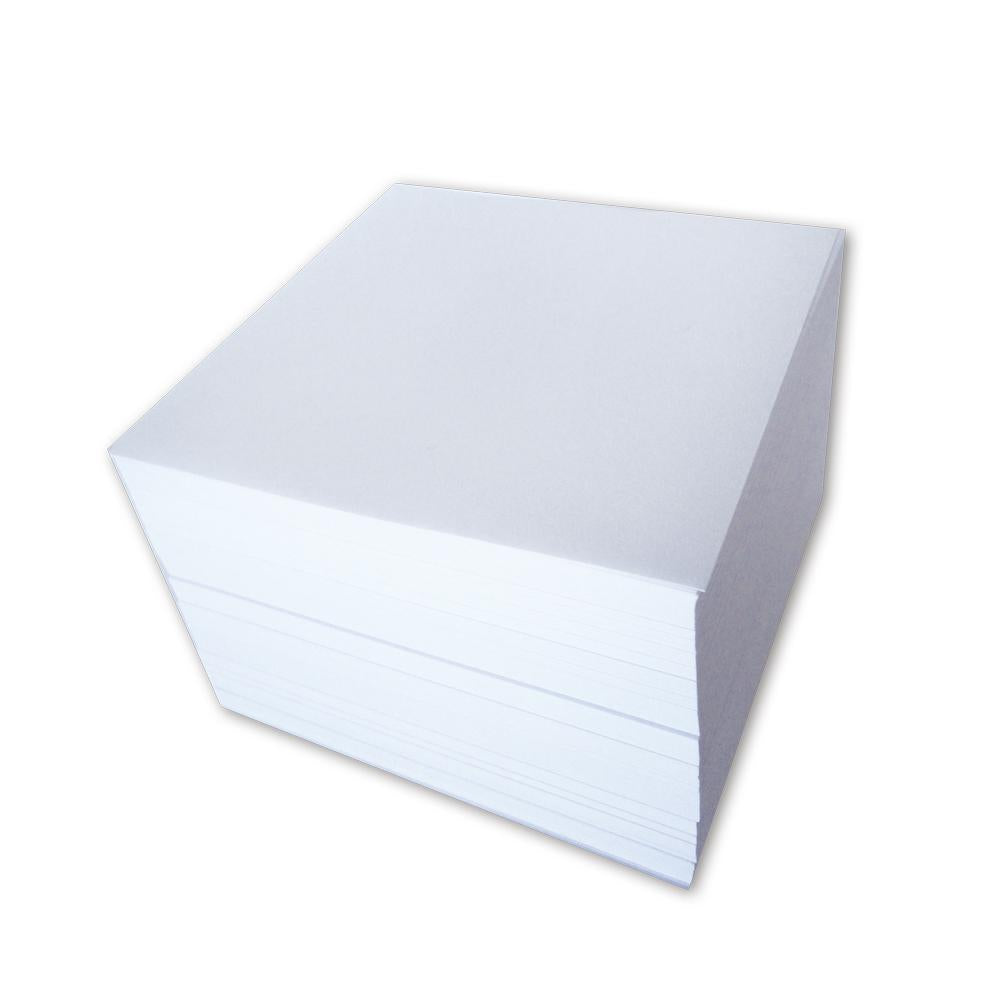 Taco nota cuadrado blanco (8x8 cms) 500 hojas 56 grs