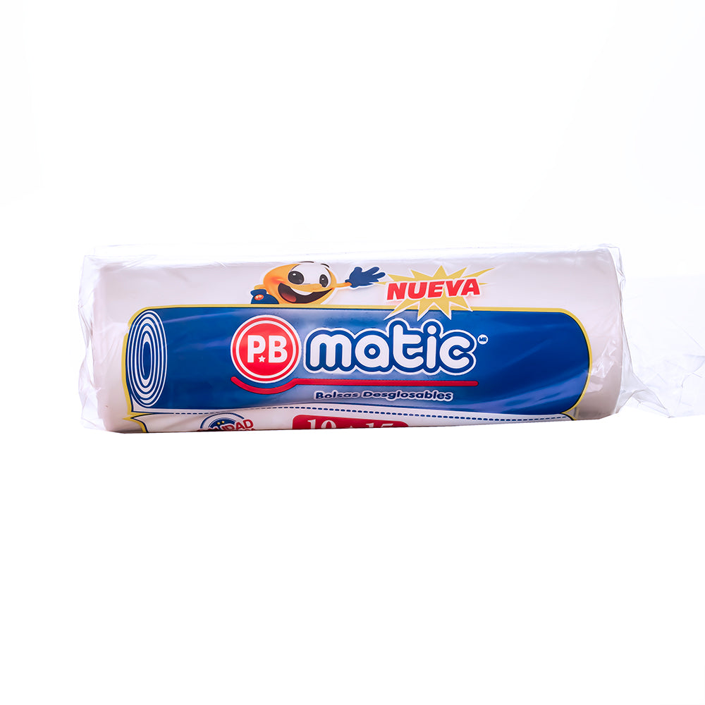 Bolsas transparentes desglosables en rollo 10x15 1 kg s/m