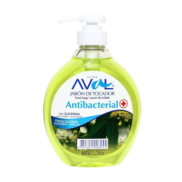 Jabón líquido eucalipto 400ml Aval