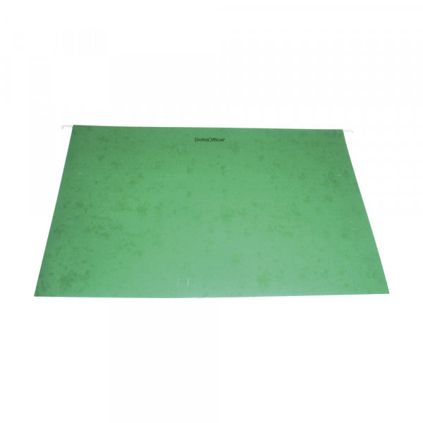 Folder colgante varilla metal oficio color verde Data Office