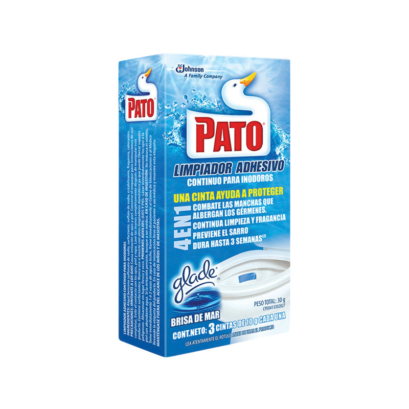 Limpiador adhesivo w.c. brisa marina 30 gr pato