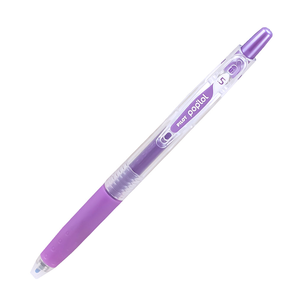 Lapicero violeta metal bl-pl-5 pop lol tinta gel Pilot