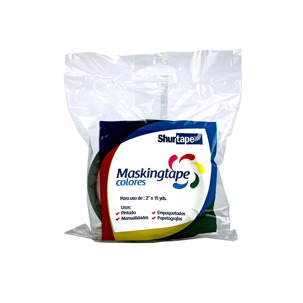 Cinta masking tape azul