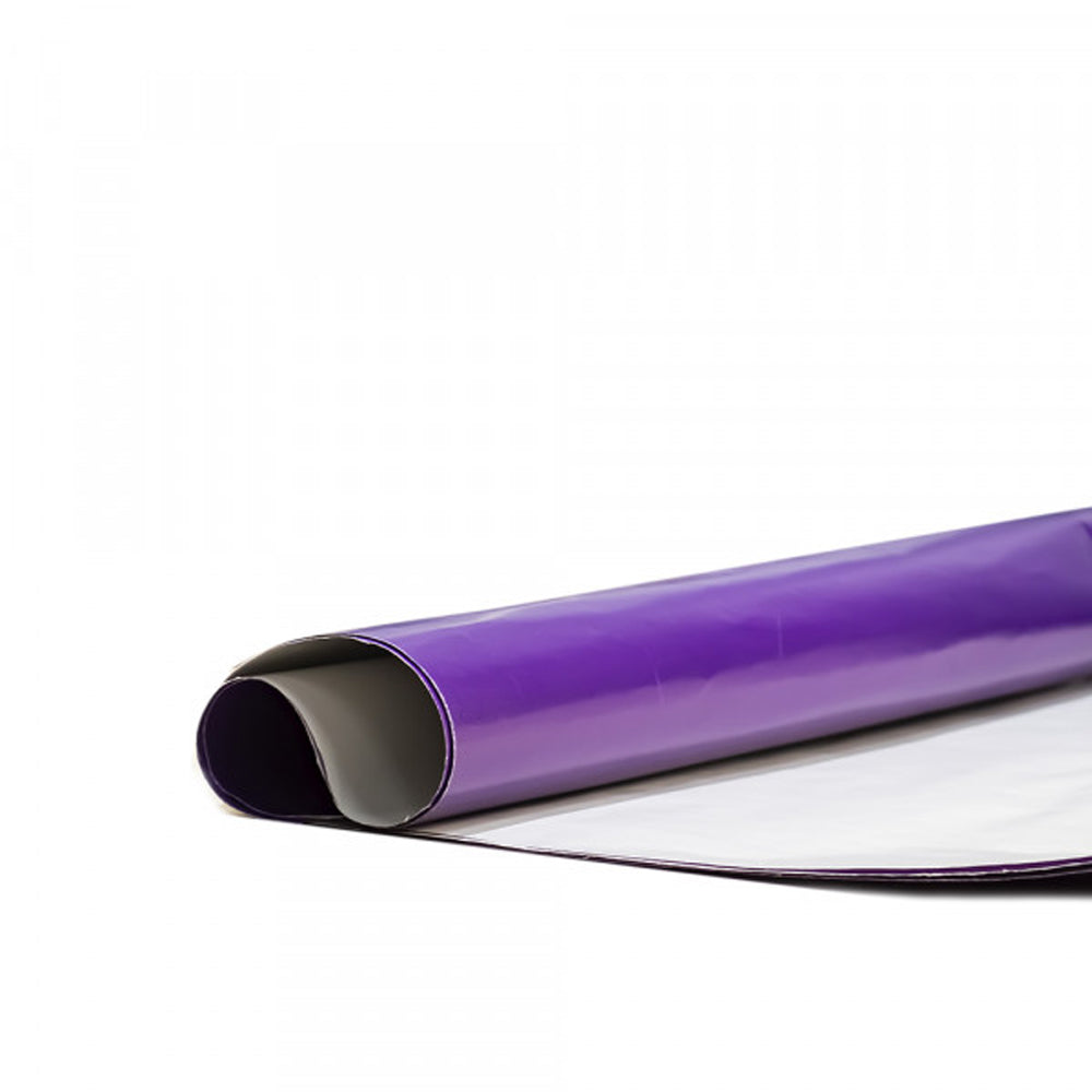 Papel lustre color morado paquete x 100 unidades