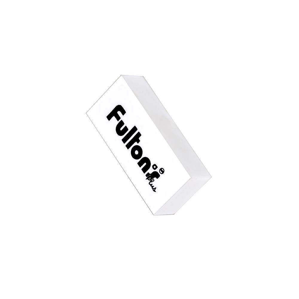 Borrador blanco chico Fultons