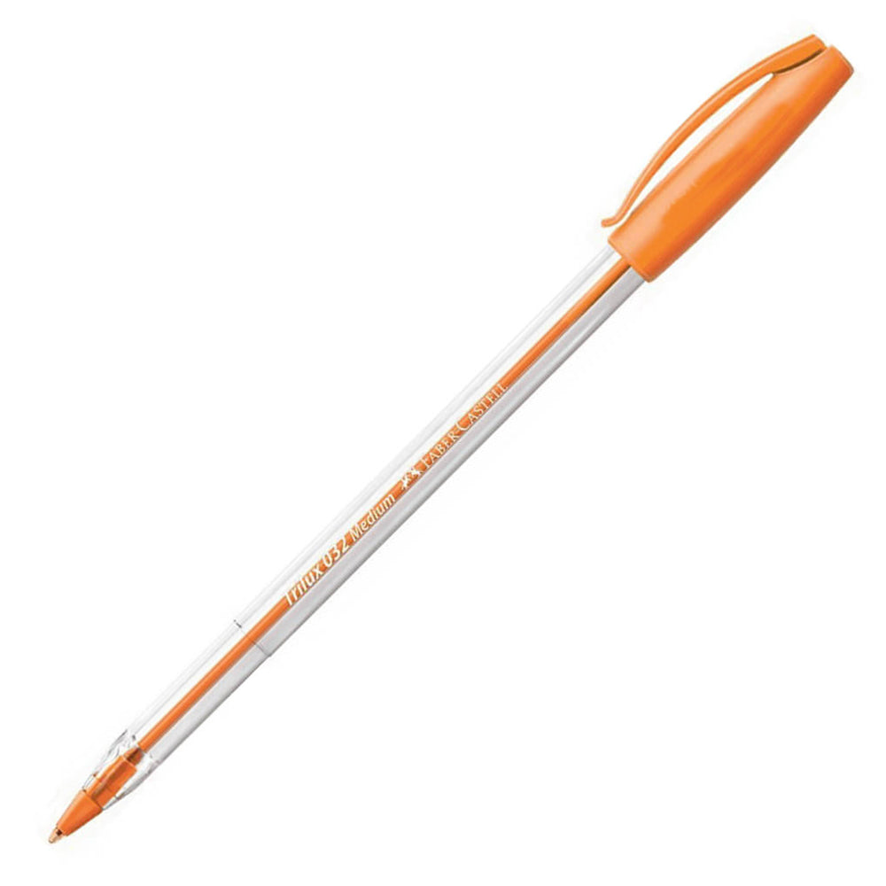 Lapicero naranja 032-M trilux 1.0 mm Faber Castell