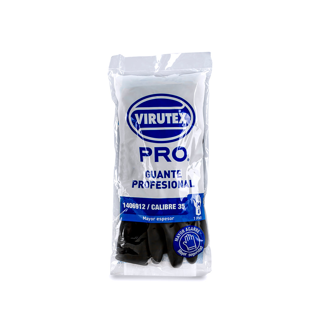Guante industrial c 35 talla m #8 virutex