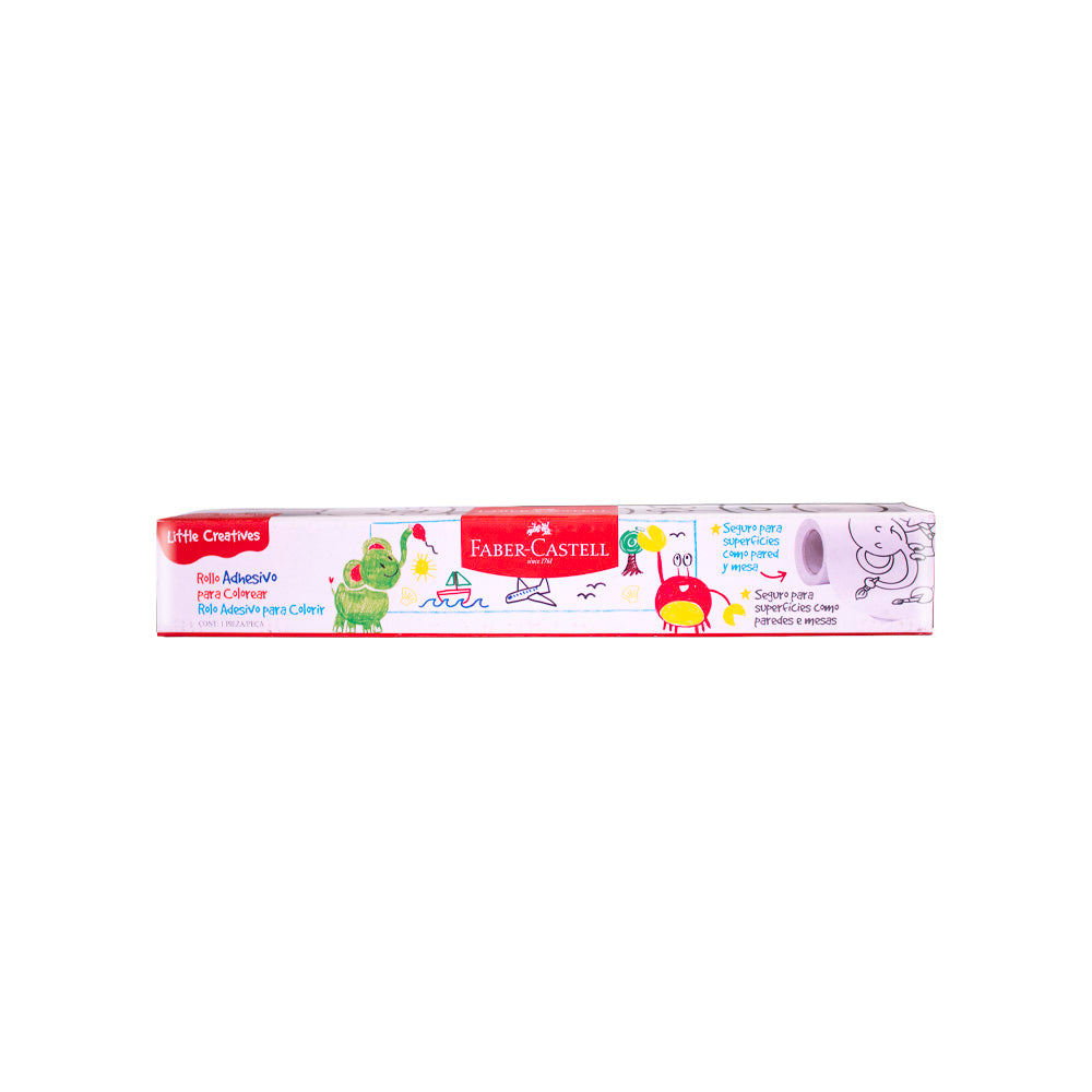 Rollo adhesivo para colorear estuche