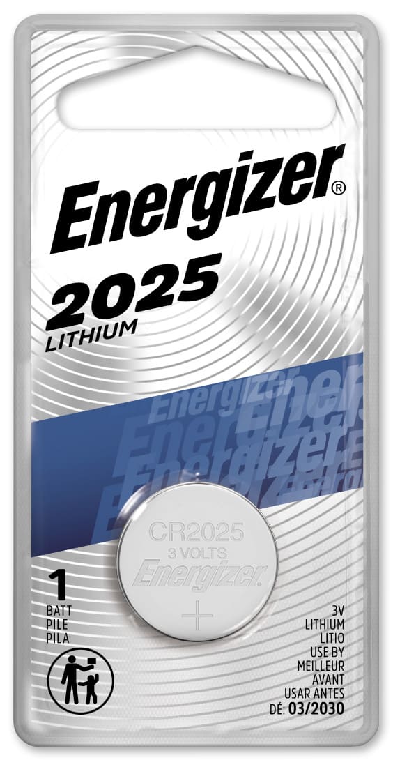 Pila litio CR2025 botón x 1 und Energizer
