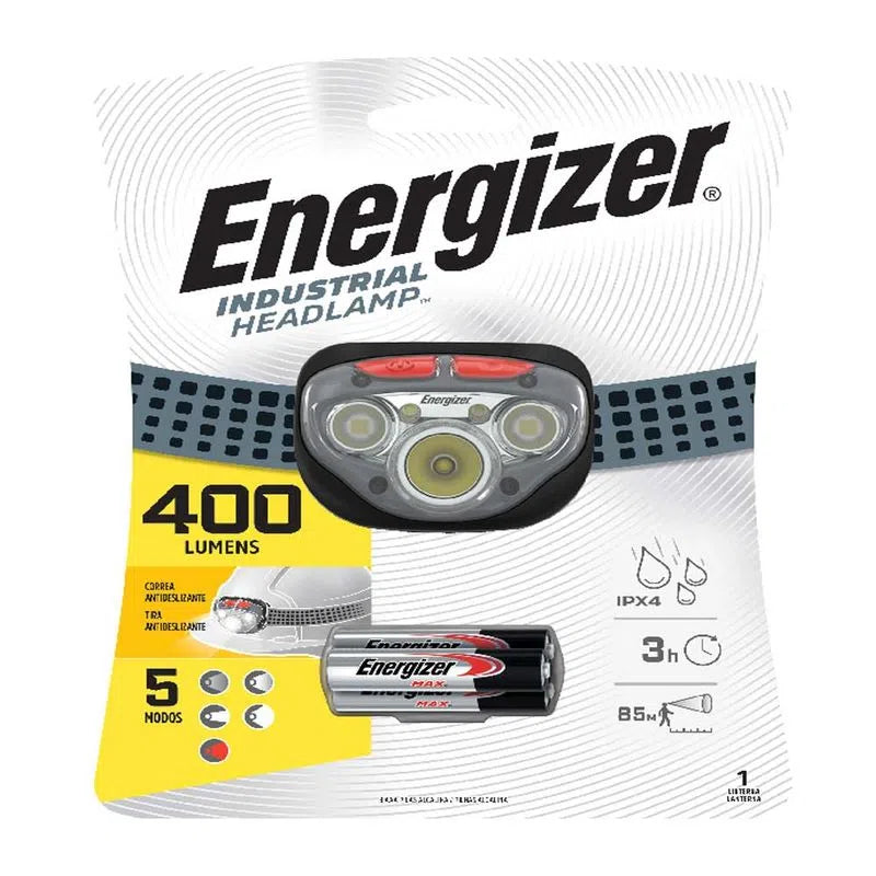 Linterna led 400 lúmenes visión focus 3AACP Energizer